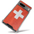 Switzerland Flag Distressed Google Pixel 8a Clear Case